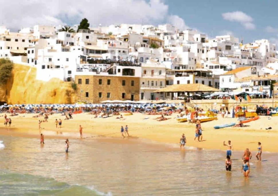 אלבופיירה Studio With Great Sea View, Near The Beach, With Ac And Pools מראה חיצוני תמונה